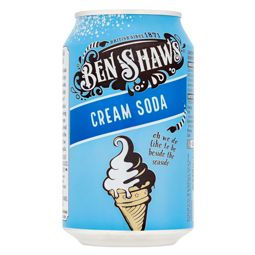 BEN SHAW'S AMERICAN CREAM SODA 330ML