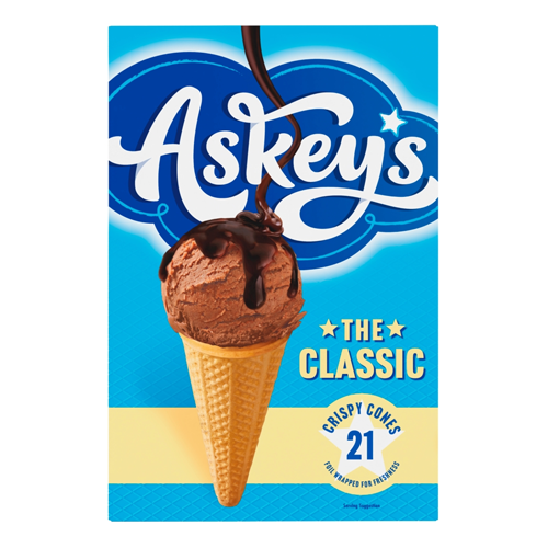 ASKEYS THE CLASSIC CRISPY CONES 21S