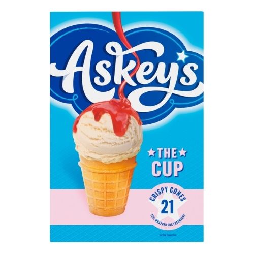ASKEYS CUP CONES WITH SWEETENER 21S