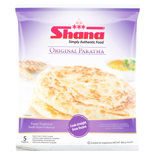 SHANA 5 ORIGINAL PARATHAS 400G