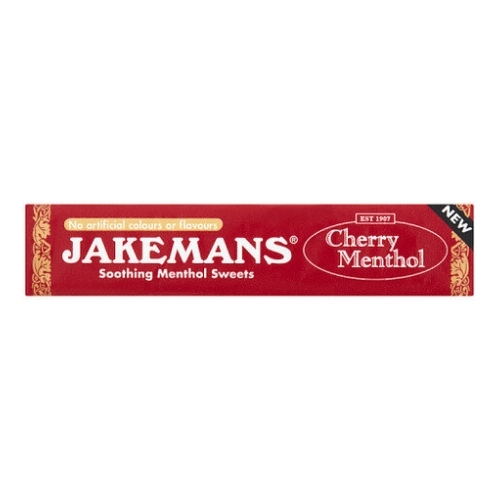 JAKEMANS STICKPACK CHERRY MENTHOL 10S