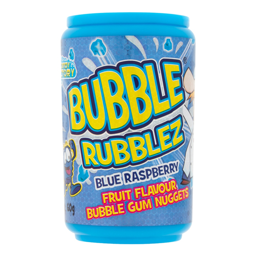 BUBBLE RUBBLEZ CANDY GUM 60G