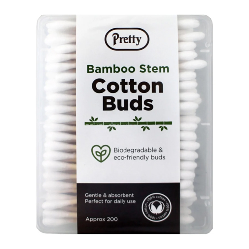PRETTY COTTON BUDS BAMBOO STEM 200S