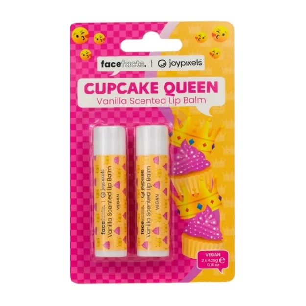 FACE FACTS X JOYPIXELS LIP BALMS CUPCAKE QUEEN 4.25G