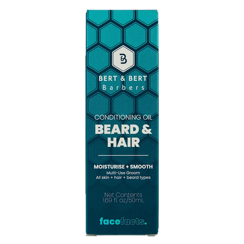 BERT & BERT MEN'S BEARD AND HAIR OIL 50ML