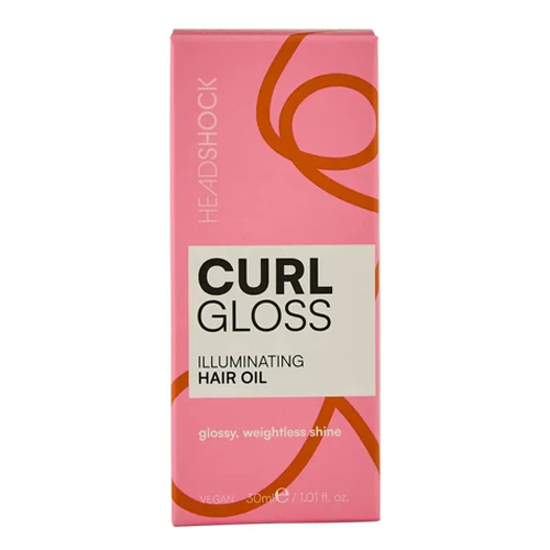 HEADSHOCK CURL GLOSS ILLUMINATING HAIR OIL 30ML