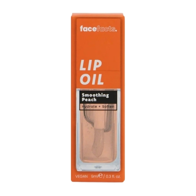 FACE FACTS TINTED SKINCARE LIP OIL PEACH 9ML