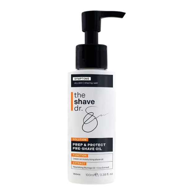 THE SHAVE DOCTOR PREP & PROTECT PRESHAVE OIL 100ML