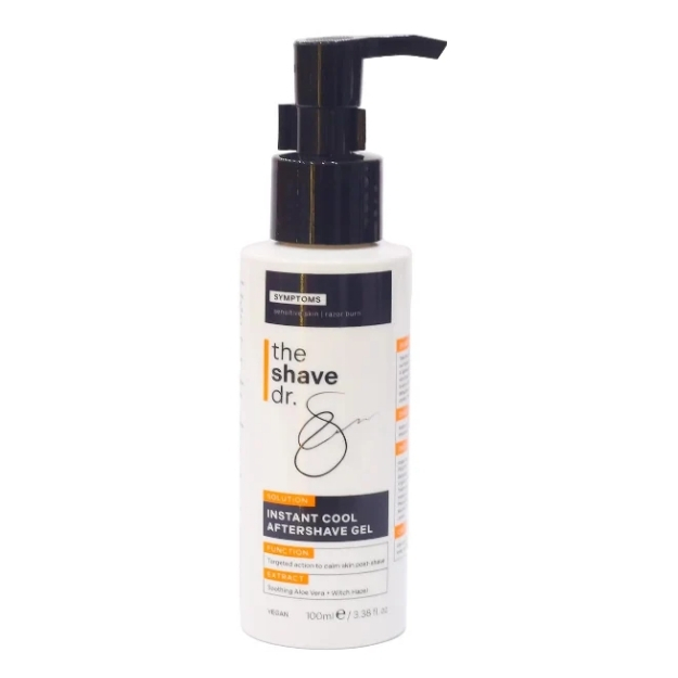 THE SHAVE DOCTOR INSTANT COOL AFTERSHAVE GEL 100ML