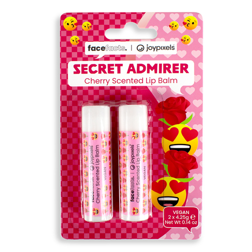 FACE FACTS X JOYPIXELS LIP BALMS SECRET ADMIRER 4.25G