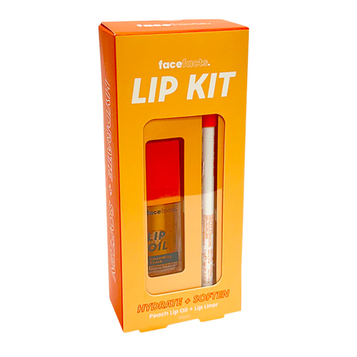 FACE FACTS LIP KIT PEACH GIFT SET 9ML