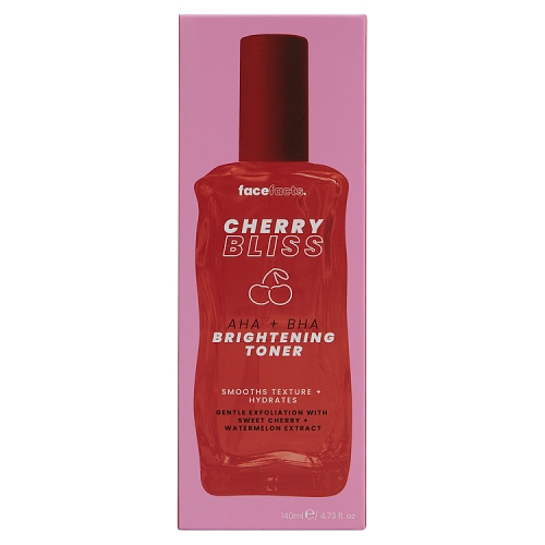 FACE FACTS CHERRY BLISS AHA & BHA BRIGHTENING TONER 140ML