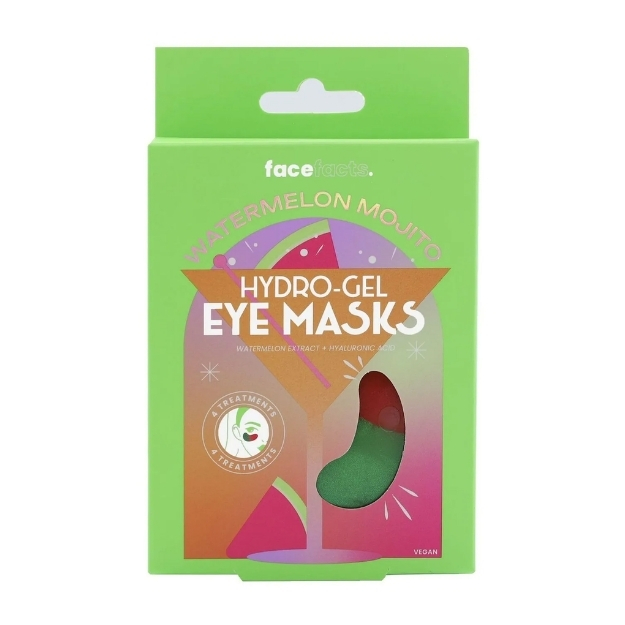 FACE FACTS HYDROGEL EYE MASKS WATERMELON MOJITO 4PK