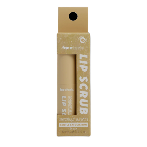 FACE FACTS LIP SCRUB VANILLA LATTE 3G