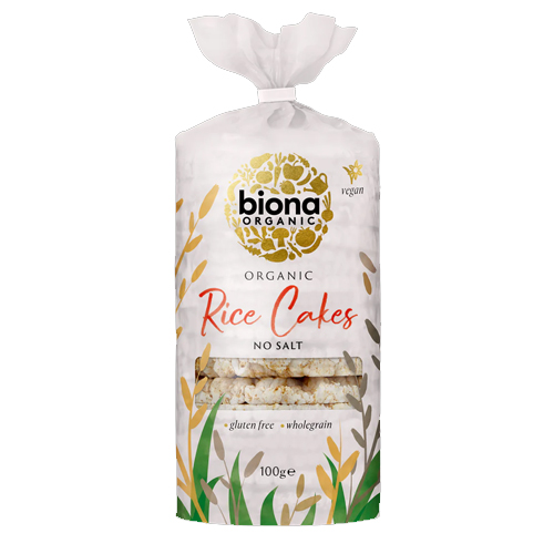 BIONA ORGANIC RICE CAKES 100G