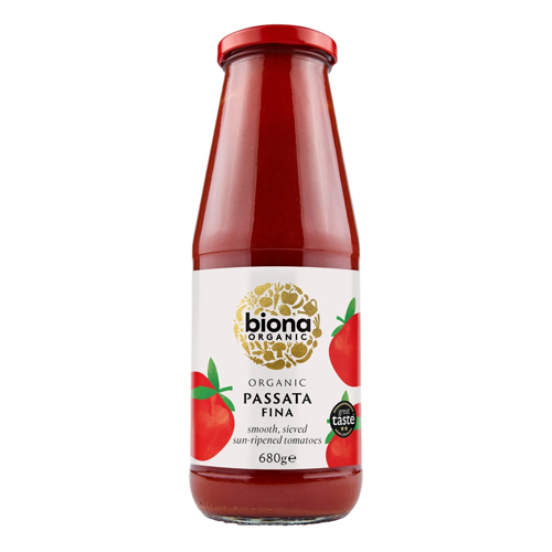 BIONA ORGANIC PASSATA FINA 680G