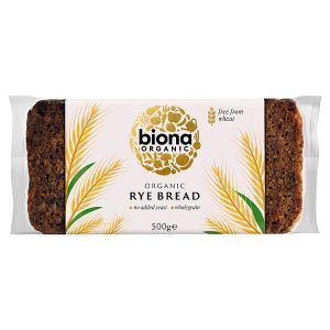 BIONA ORGANIC RYE BREAD 500G