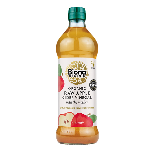 BIONA ORGANIC CIDER VINEGAR 500ML