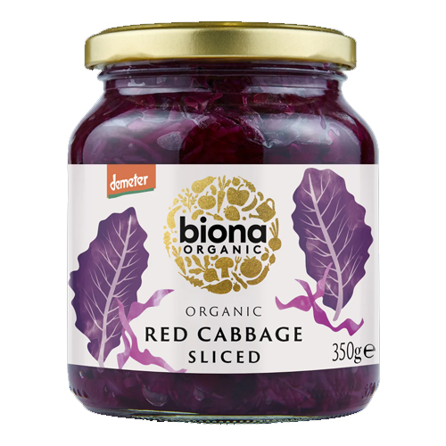 BIONA ORGANIC RED CABBAGE DEMETER 350G