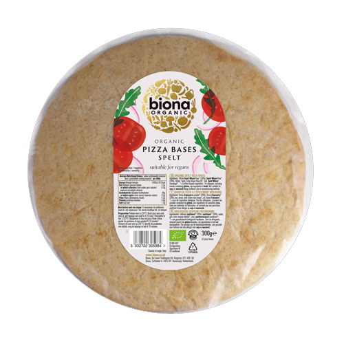 BIONA ORGANIC PIZZA SPLET FLOUR 2 BASES 300G