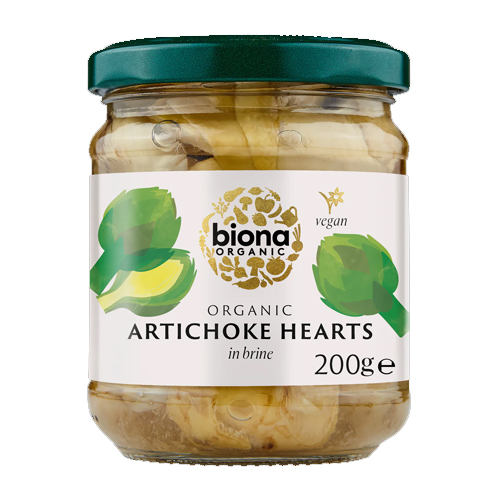 BIONA ORGANIC ARTICHOKE HEARTS 200G