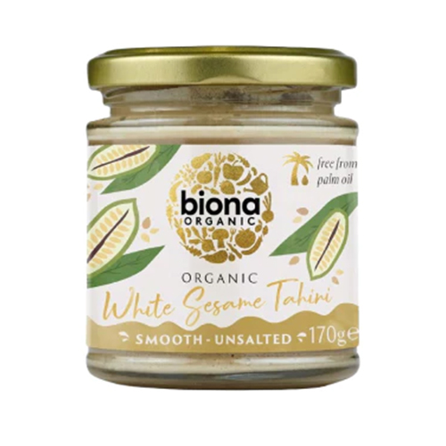 BIONA ORGANIC WHITE SESAME TAHINI 170G