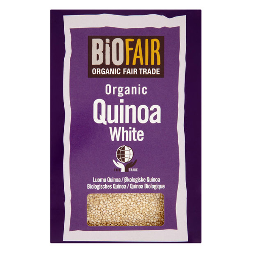 BIOFAIR ORGANIC FAIR TRADE QUINOA GRAIN 500G