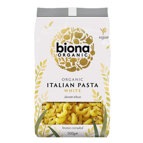 BIONA ORGANIC WHITE MACCARONI 500G