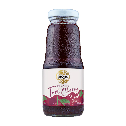 BIONA ORGANIC TART CHERRY JUICE PURE NFC 200ML