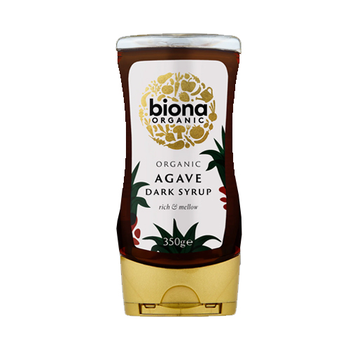 BIONA ORGANIC AGAVE DARK SYRUP 350G