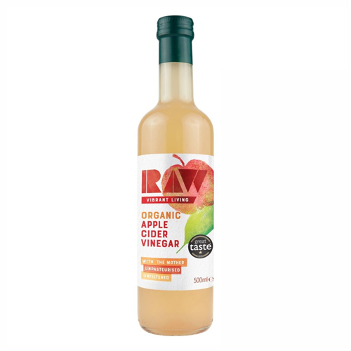 RAW ORGANIC APPLE CIDER VINEGAR 500ML