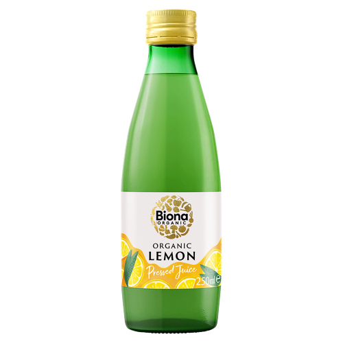 BIONA LEMON JUICE ORGANIC COOK BLEND DRESS 250ML