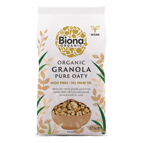 BIONA ORGANIC PURE OATY GRANOLA 375G