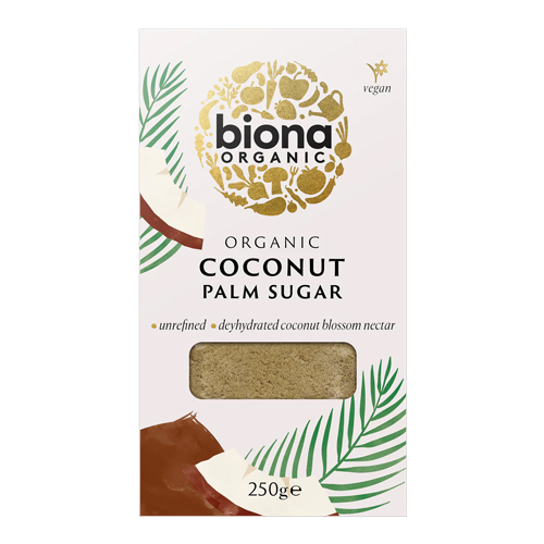 BIONA ORGANIC COCONUT PALM SUGAR 250G