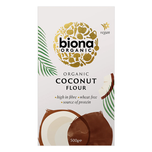 BIONA ORGANIC COCONUT FLOUR 500G