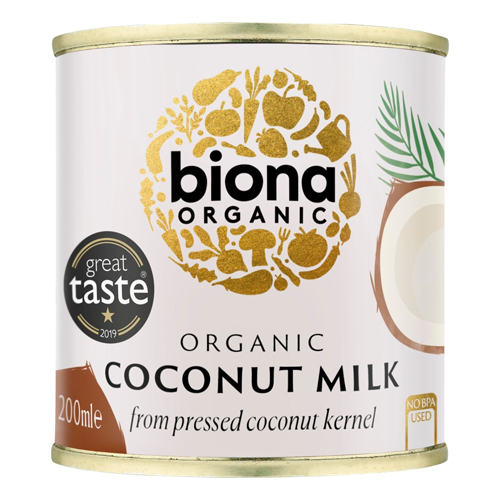 BIONA ORGANIC COCONUT MILK 200ML