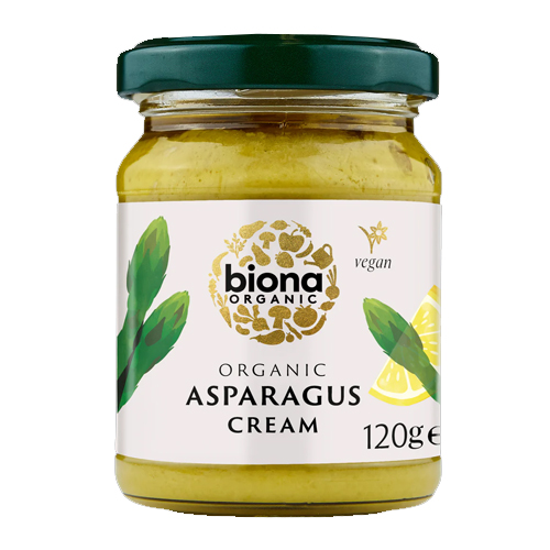 BIONA ORGANIC ASPARAGUS CREAM 120G