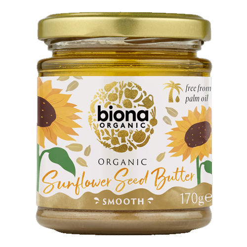 BIONA ORGANIC SUNFLOWER SEED BUTTER 170G