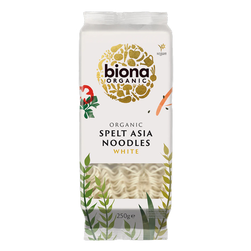 BIONA ORGANIC SPELT ASIA NOODLES WHITE 250G