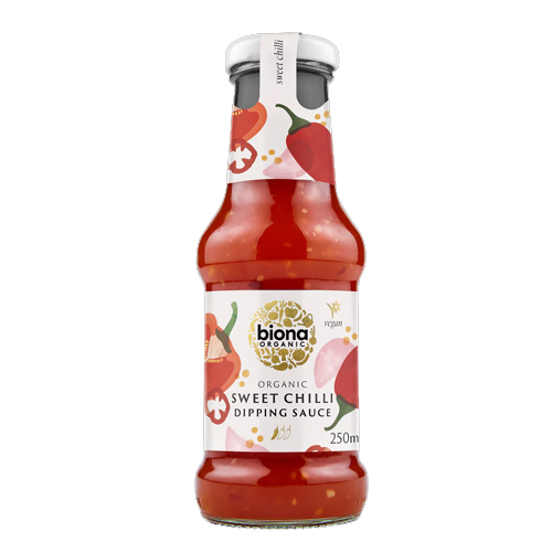 BIONA ORGANIC SWEET CHILLI DIP SAUCE THAI STYLE 250ML
