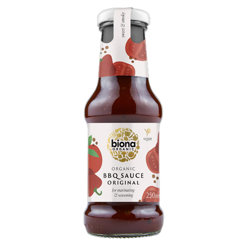 BIONA ORGANIC BBQ SAUCE 250ML