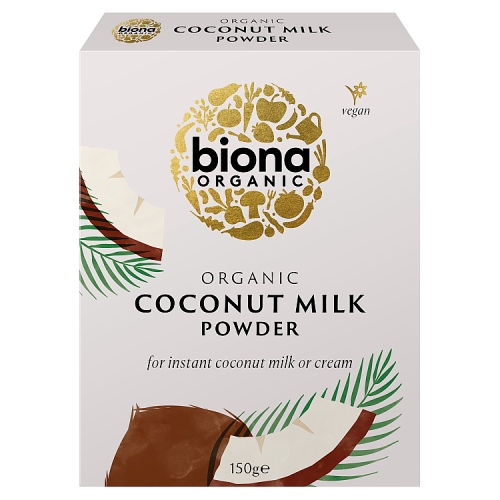 BIONA ORGANIC COCNUT MILK POWDER 150G
