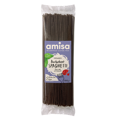 AMISA ORGANIC BUCKWHEAT SPAGHETTI 500G