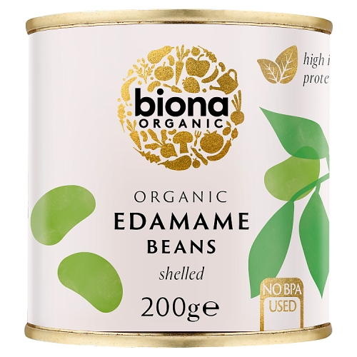 BIONA ORGANIC EDAMAME BEANS 200G