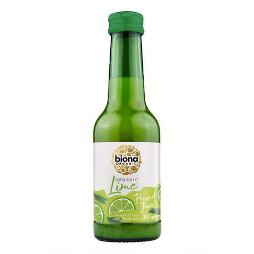 BIONA ORGANIC LIME JUICE 200ML