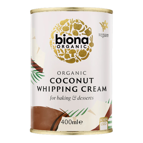 BIONA ORGANIC COCONUT WHIPPING CREAM 400ML