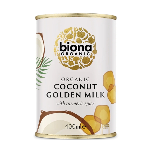 BIONA ORGANIC GOLDEN COCONUT MILK WITH TURMERIC 400ML