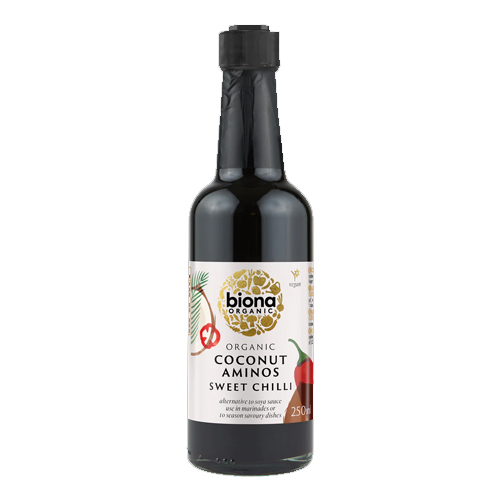 BIONA ORGANIC COCONUT AMINOS SWEET CHILLI 250ML