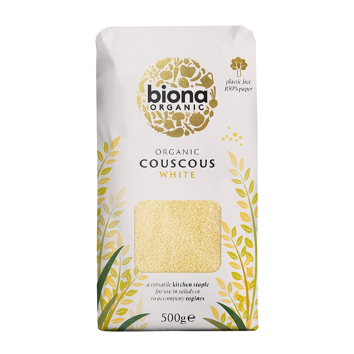 BIONA ORGANIC COUS COUS WHITE 500G