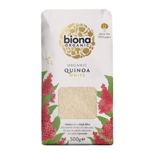 BIONA ORGANIC QUINOA WHITE 500G